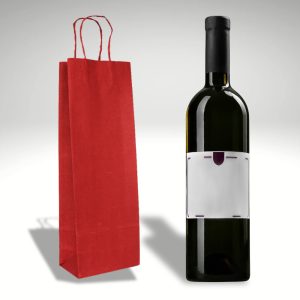 10 Sacolas Para Garrafa de Vinho Bebidas Tamanho 39x13,5 cm (2)